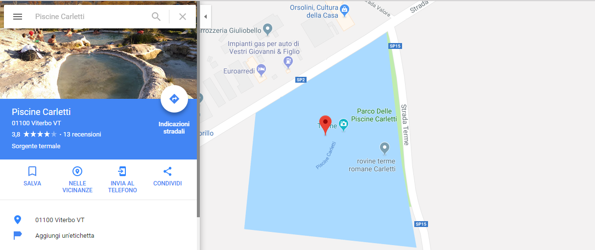 terme libere viterbo piscine carletti