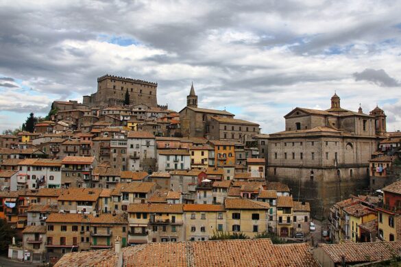 Veduta del borgo di Soriano nel Cimino