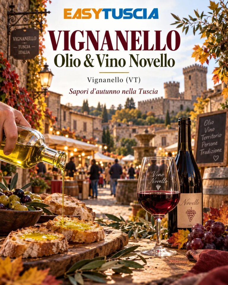 Festa dell’Olio e del Vino Novello Vignanello 2026: date e visita