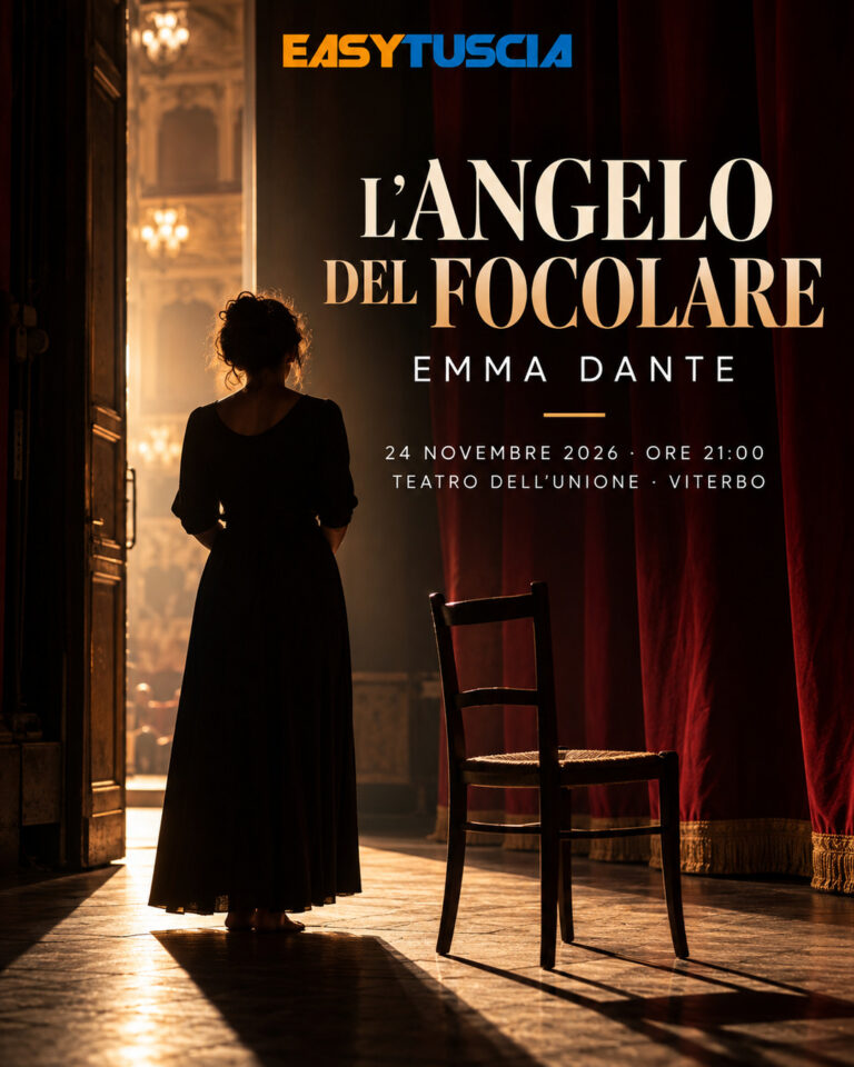 L’Angelo del Focolare a Viterbo: teatro il 24 novembre 2026